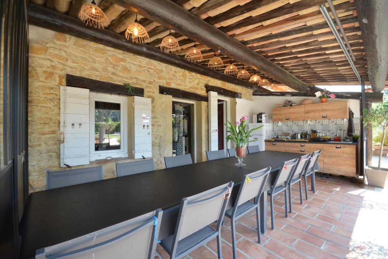 Chambres D Hotes Le Mas Julien Piscine Chauffee Adult Only Orange  Dış mekan fotoğraf