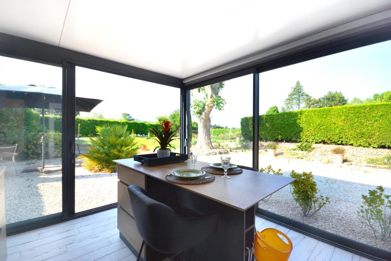 Chambres D Hotes Le Mas Julien Piscine Chauffee Adult Only Orange  Dış mekan fotoğraf
